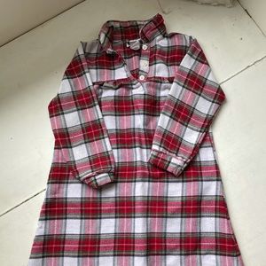 Pottery Barn 4T Christmas Nightgown